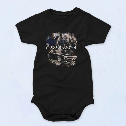 Fast and Furious Friends Custom Unisex Baby Onesie