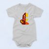 Funny Bart Simpson Parody Shark Bape Baby Onesie