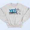 Funny Yeti Confetti Sweatshirt