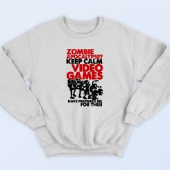 Funny Zombie Gamer Sweatshirt