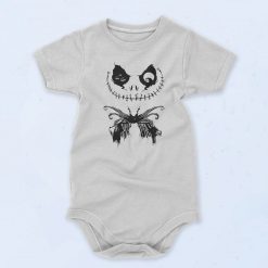 Jack Skellington Funny Halloween Artwork Baby Onesie