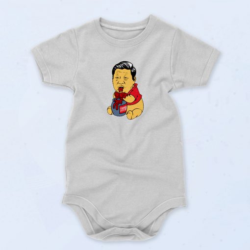 Jinnie The Pooh Funny Artwork Baby Onesie