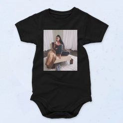 Kim Kardashians Drinking Coke Custom Unisex Baby Onesie