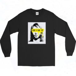 Kurt Cobain Art Close Eyes Long Sleeve Style