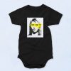 Kurt Cobain Art Singer Baby Onesie