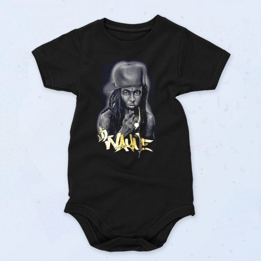 Lil Wayne Highroller Rapper Style Baby Onesie