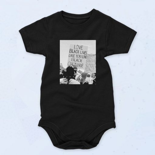 Love Black Lives Vintage Culture Baby Onesie