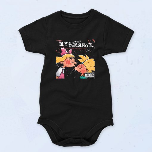 My Secret Romance Hey Arnold Funny Cartoon Character Baby Onesie