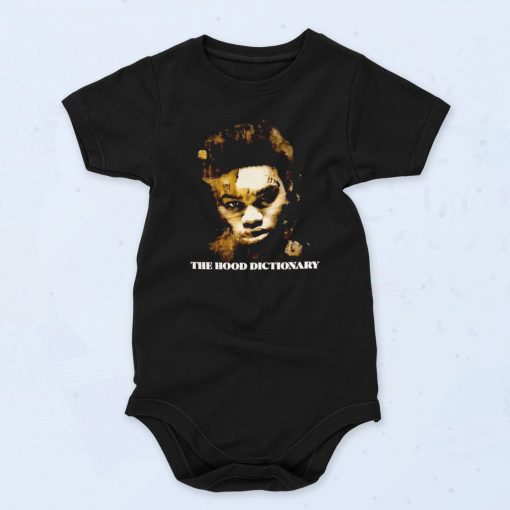 NoCap The Hood Dictionary Custom Unisex Baby Onesie