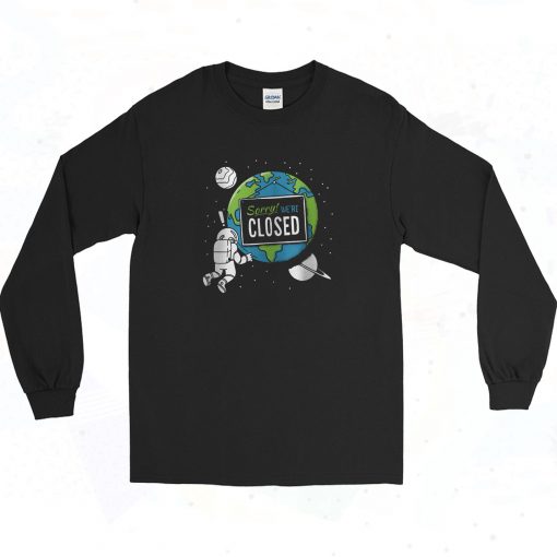 Quarantine Planet Isolation Long Sleeve Style