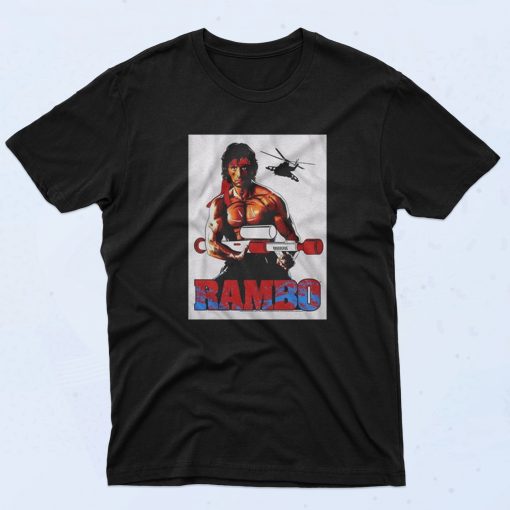 Rambo FIlm Series Vintage Movie T Shirt