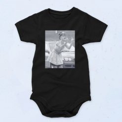 Robyn Rihanna Fenty Vintage Photos Baby Onesie