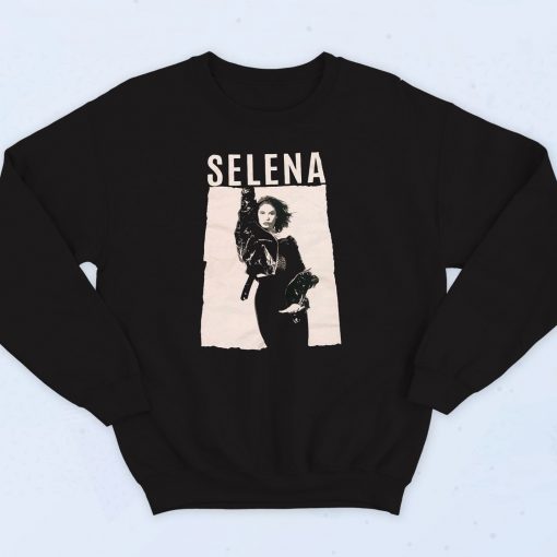 Selena Quintanilla Singer Poster Sweatshirt