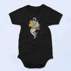 Space Swimming Custom Unisex Baby Onesie