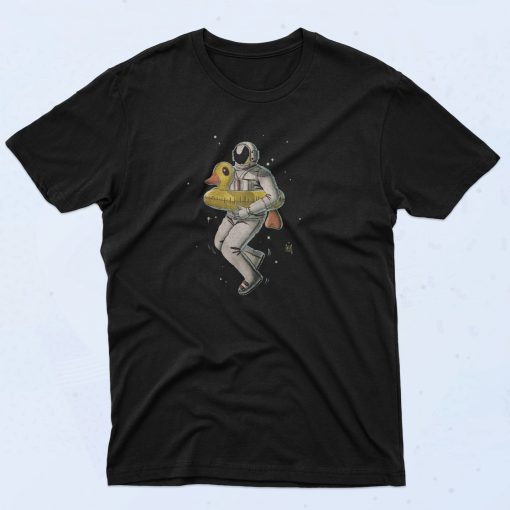 Space Swimming Vintage Graphic T Shirt