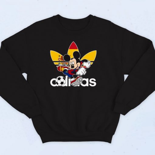 Spain Football Mickey Mouse Sweatshirt