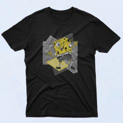 SpongeBob SquarePants Patterns Smiling T Shirt