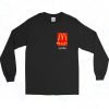 Travis Scott Parody Mcdonalds Smile Long Sleeve Style