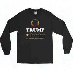 Trump Star Review Would Not Recommend Long Sleeve Style