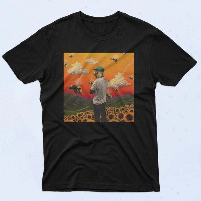    Tyler The Creator Flower American Rapper T Shirt 768x768 