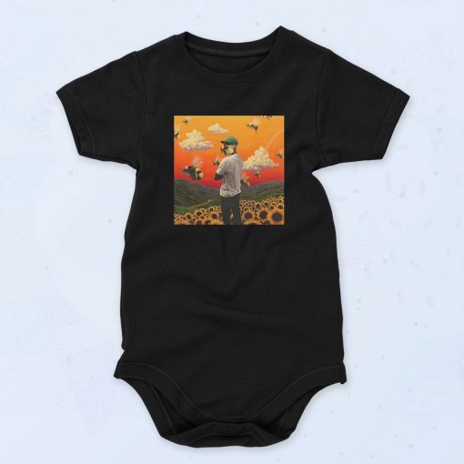 Tyler The Creator Flower Hip Hop Music Baby Onesie