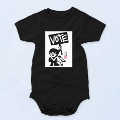 Unique of Vote Dog Meme Baby Onesie