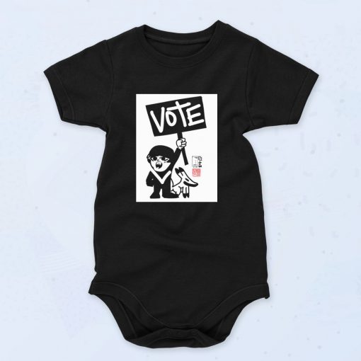 Unique of Vote Dog Meme Baby Onesie