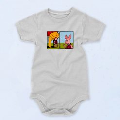 Winnie The Pooh Piglet Funny Artwork Baby Onesie