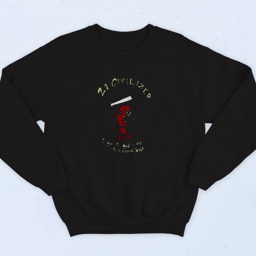 21 Civilized Savage 90s Sweatshirt Fashion