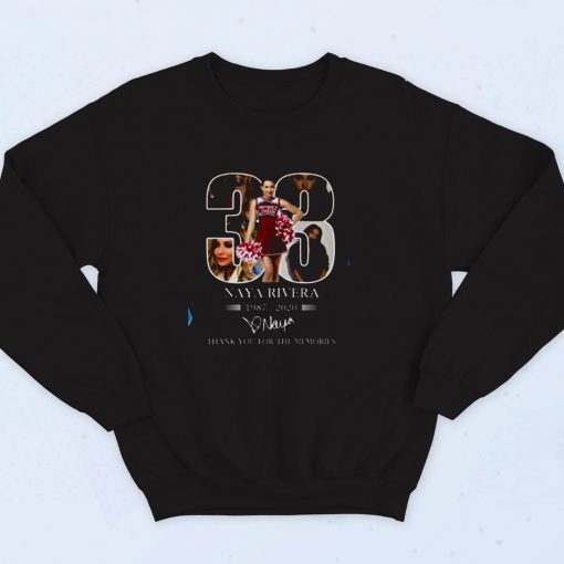 33 Naya Rivera 1987 2020 90s Sweatshirt Fashion