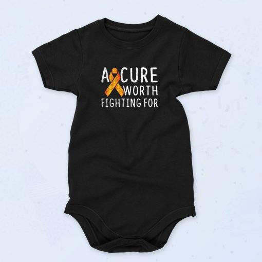 A Cure Worth Fighting For Cute Baby Onesie