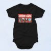 A History Of Horror Masks Halloween Baby Onesie