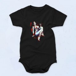 A Sexy Harley Quinn Cute Baby Onesie