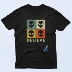 Alien Believe 2 90s T Shirt Style