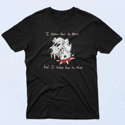 All Bark All Bite Horror Dog T Shirt