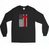 American Flag Christian Cross Usa Flag Long Sleeve Shirt Style