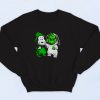 Baby Snoopy And Baby Grinch 90s Sweatshirt Fashion