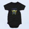 Baby Yoda Hug Tennessee Titans Cute Baby Onesie