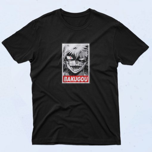 Bakugou My Hero Anime Manga T Shirt