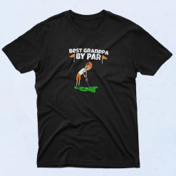 Best Grandpa By Par Golf 90s T Shirt Style