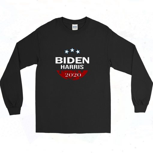 Biden Democratic Campaign Election Long Sleeve Shirt Style