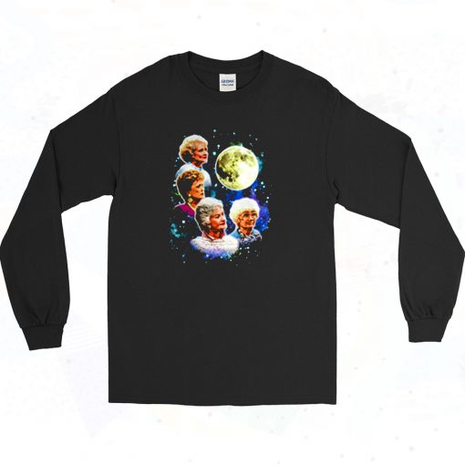 Bioworld The Four Golden Girls Moon Long Sleeve Shirt Style