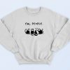 Black Cat Ew People Sweatshirt