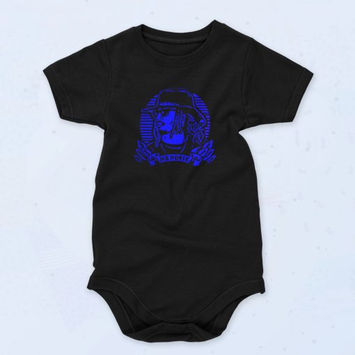 Black Purple Future Hendrix Rap Cute Baby Onesie