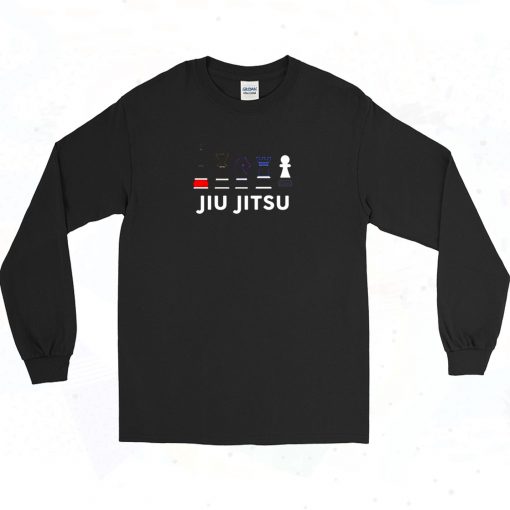 Brazilian Jiu Jitsu Chess Pieces Bjj Long Sleeve Shirt Style