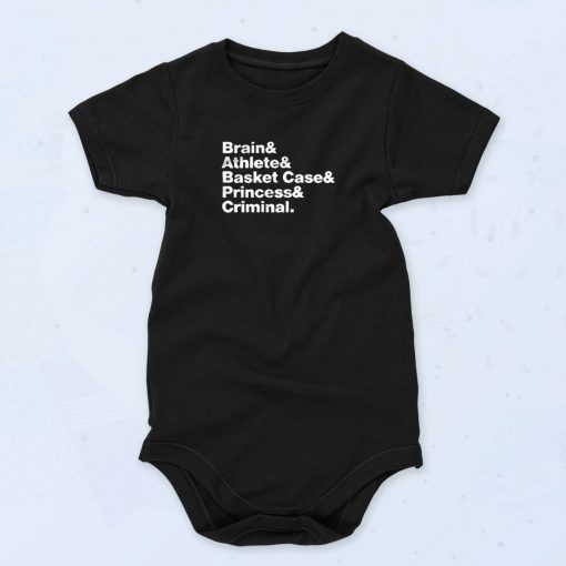 Breakfast Club Cute Baby Onesie