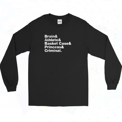 Breakfast Club Long Sleeve Shirt Style