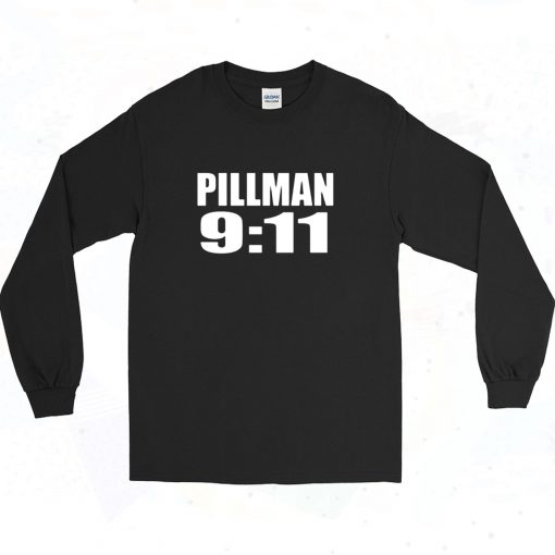 Brian Pillman 90s Wrestling Legend Long Sleeve Shirt Style