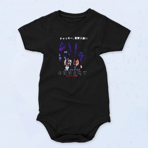 Bride Of Chucky Japanese Poster Cute Baby Onesie