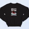Brown Skin Girl Melanin Unicorn 90s Sweatshirt Fashion
